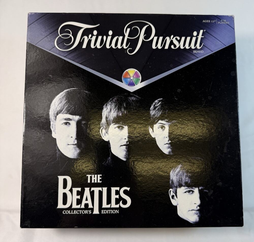 Trivial Pursuit The Beatles Collectors Edition Board Game